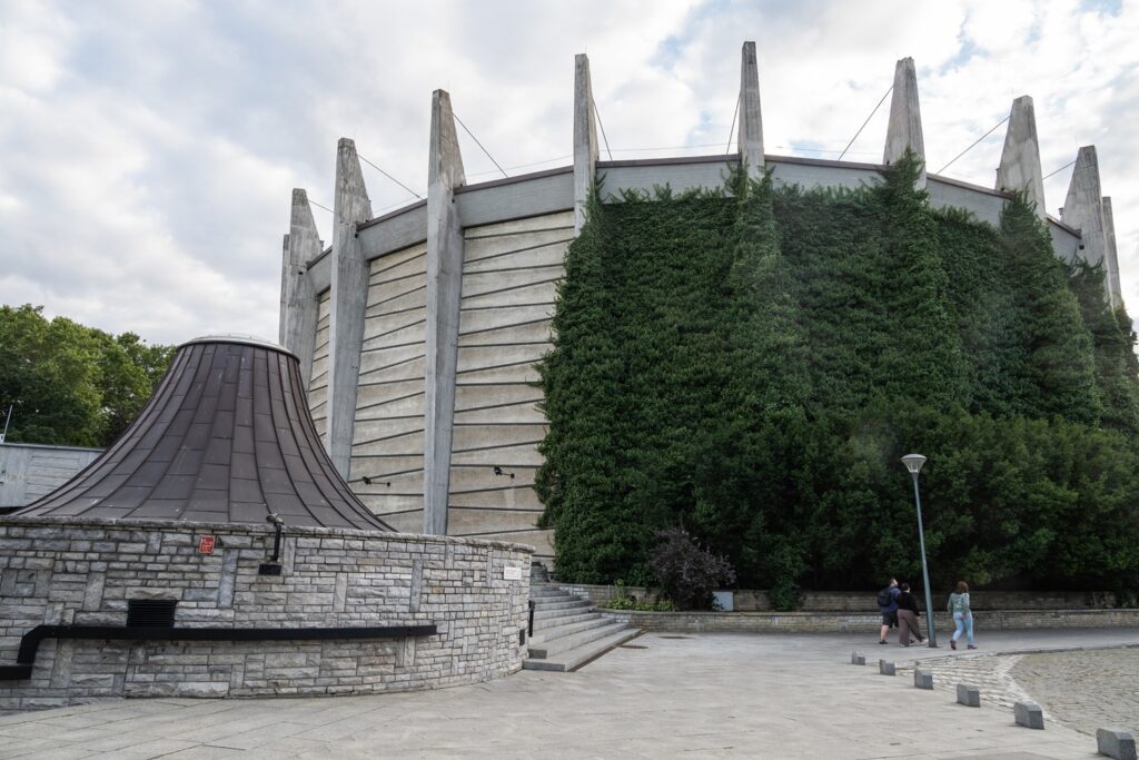 esterno del panorama di racławice a breslavia